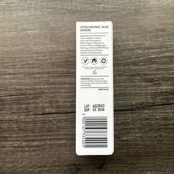 Boots‎ Ingredients Hyaluronic Acid Face Serum 30ml - Picture 3 of 7